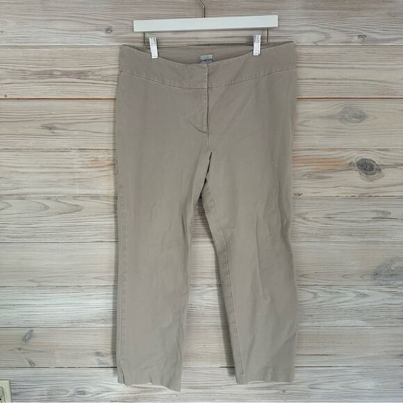 Chico's To The Point Short Pants Size 2 - Picture 1 of 8